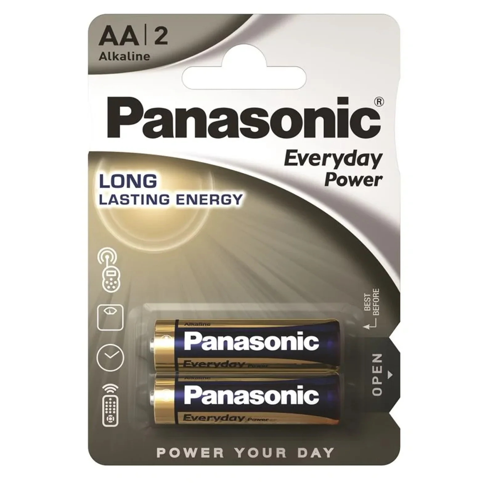 Батарейка Panasonic EVERYDAY POWER AA BLI 2 ALKALINE